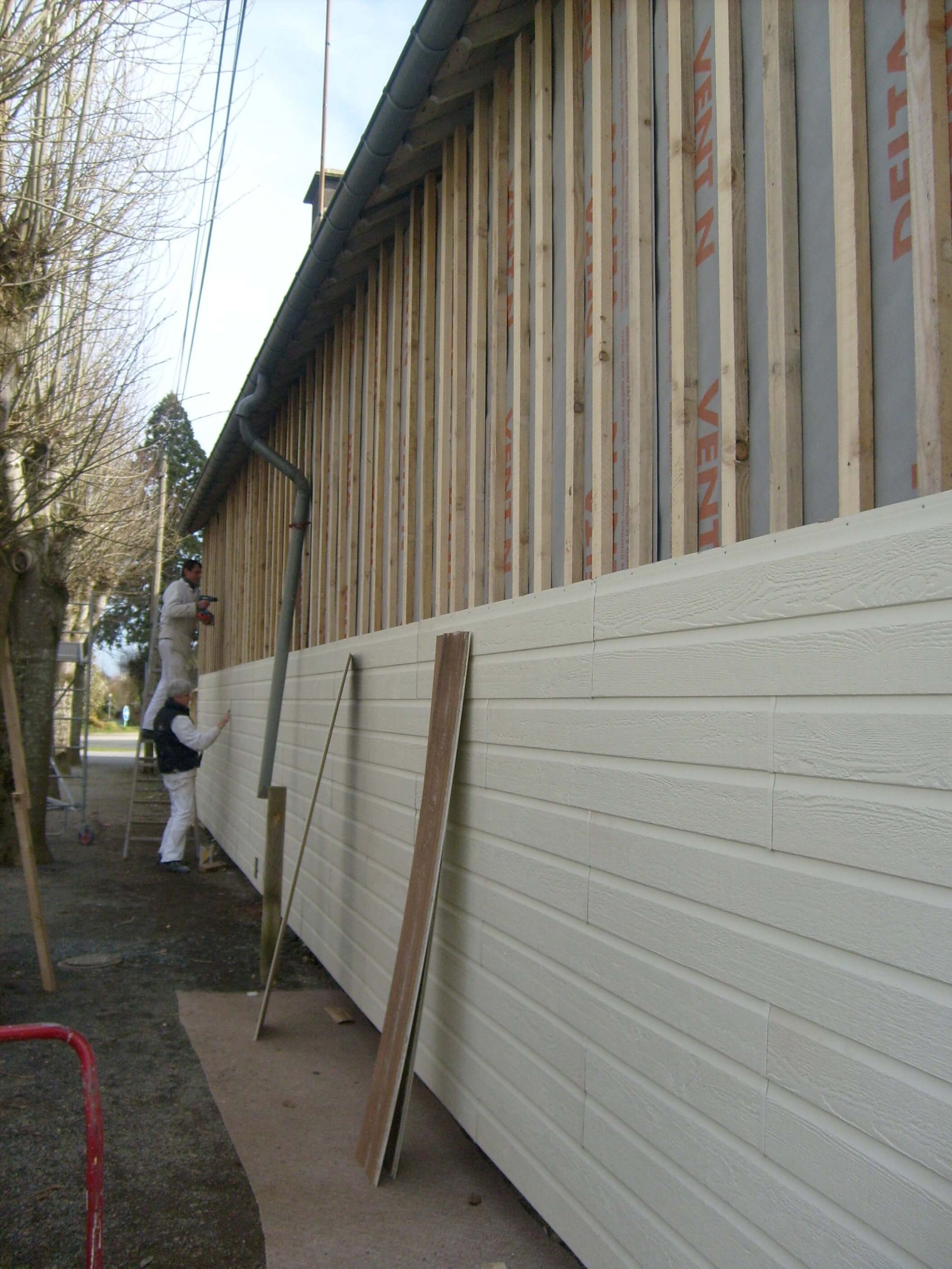 Isolation façade par l'extérieur