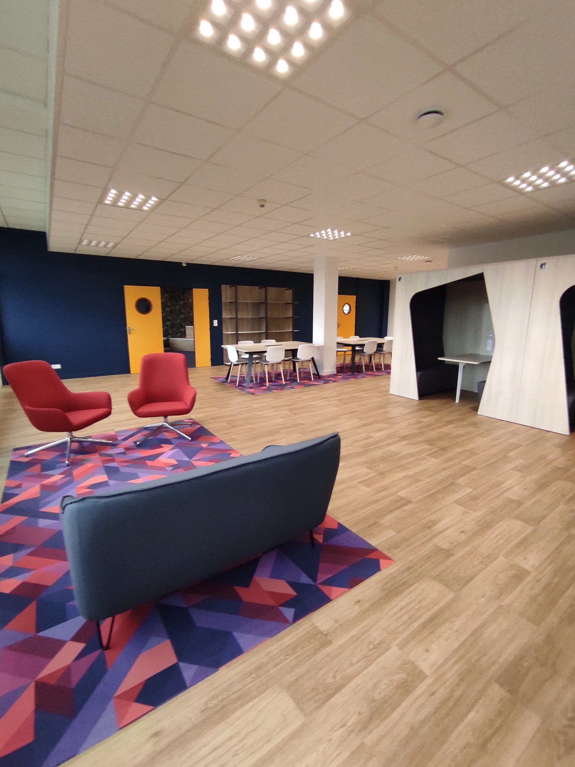 salle de réunion aménagée